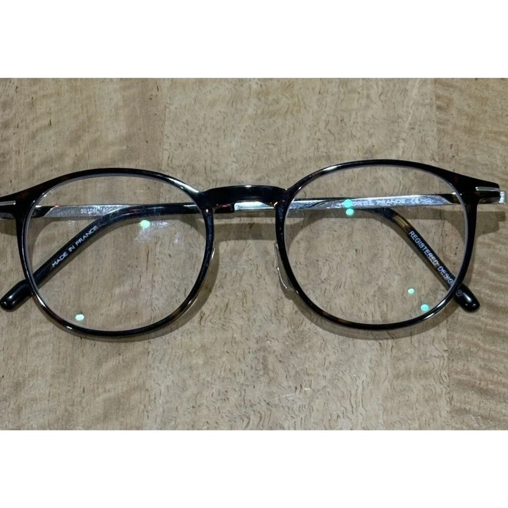 Morel Tortoise Shell Round Rim Eyeglasses Full Rim Frames Only